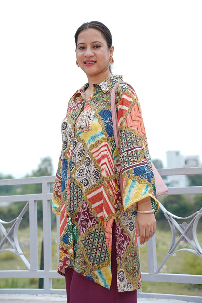 Printed Co ord Set