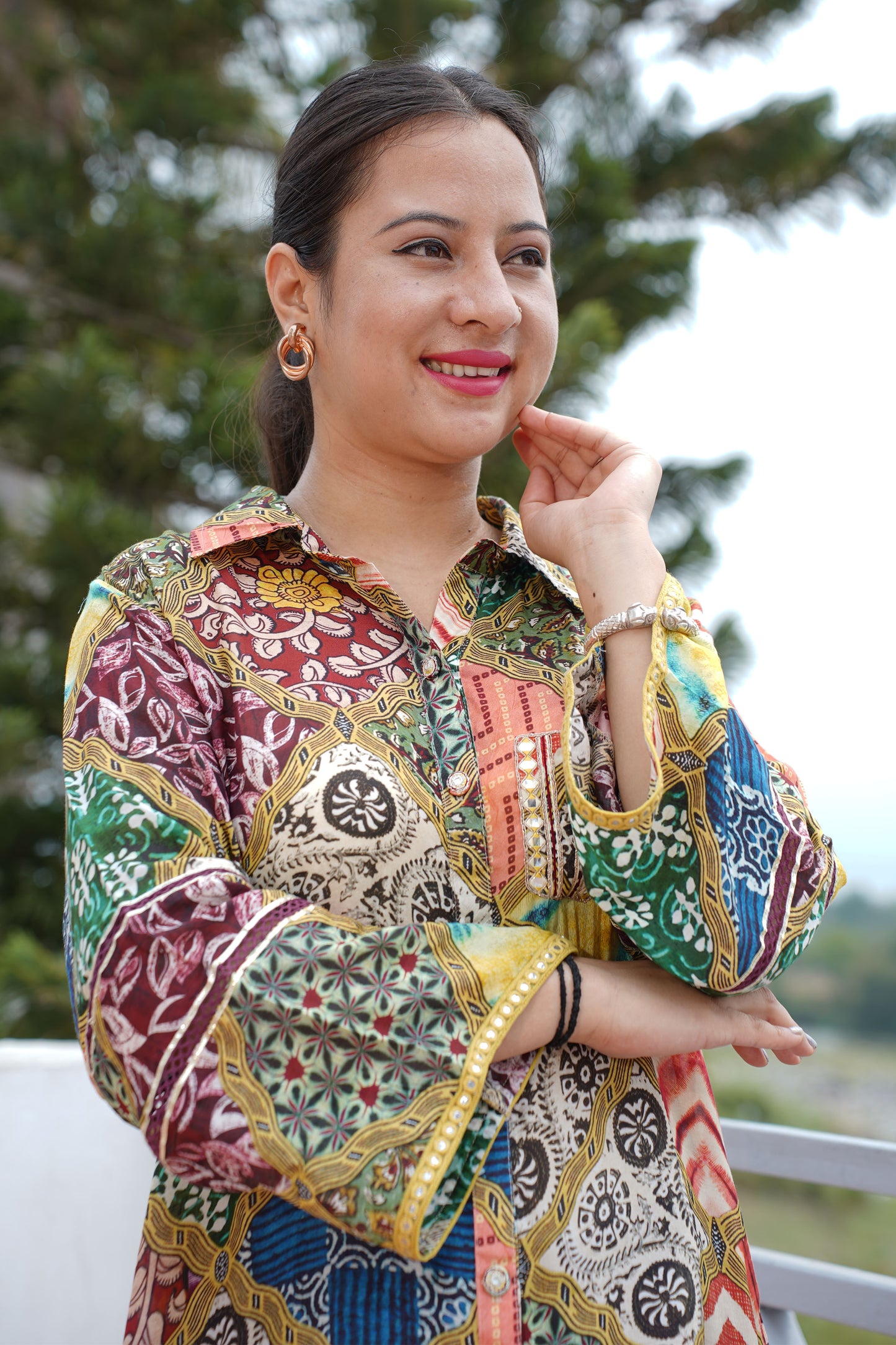 Printed Co ord Set