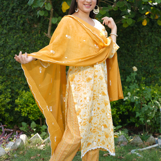 Yellow Suit Set